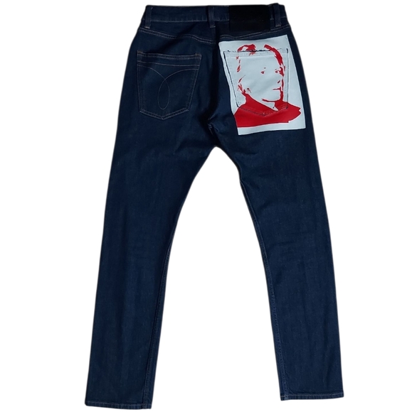 Calvin Klein | Raf Simons | Andy Warhol | Limited Edition | Graphic Slim Jeans - Picture 12 of 16